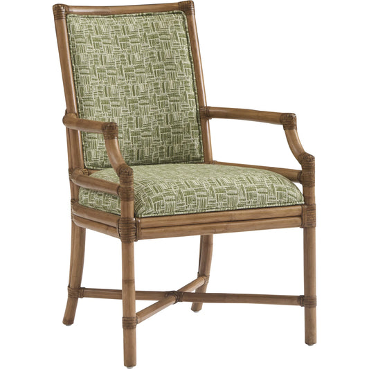 Oceanside Rattan Arm Chair by Tommy Bahama Home. Made from unique in a unique style.