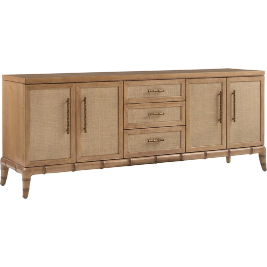 Commodore Media Console by Tommy Bahama Home in sunwashed. Made from unique in a unique style.
