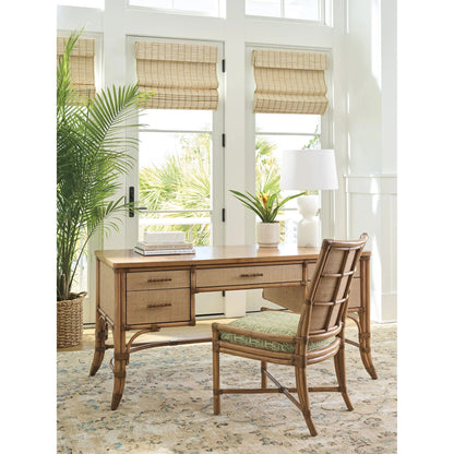 Oceanside Rattan Side Chair by Tommy Bahama Home. Made from unique in a unique style.