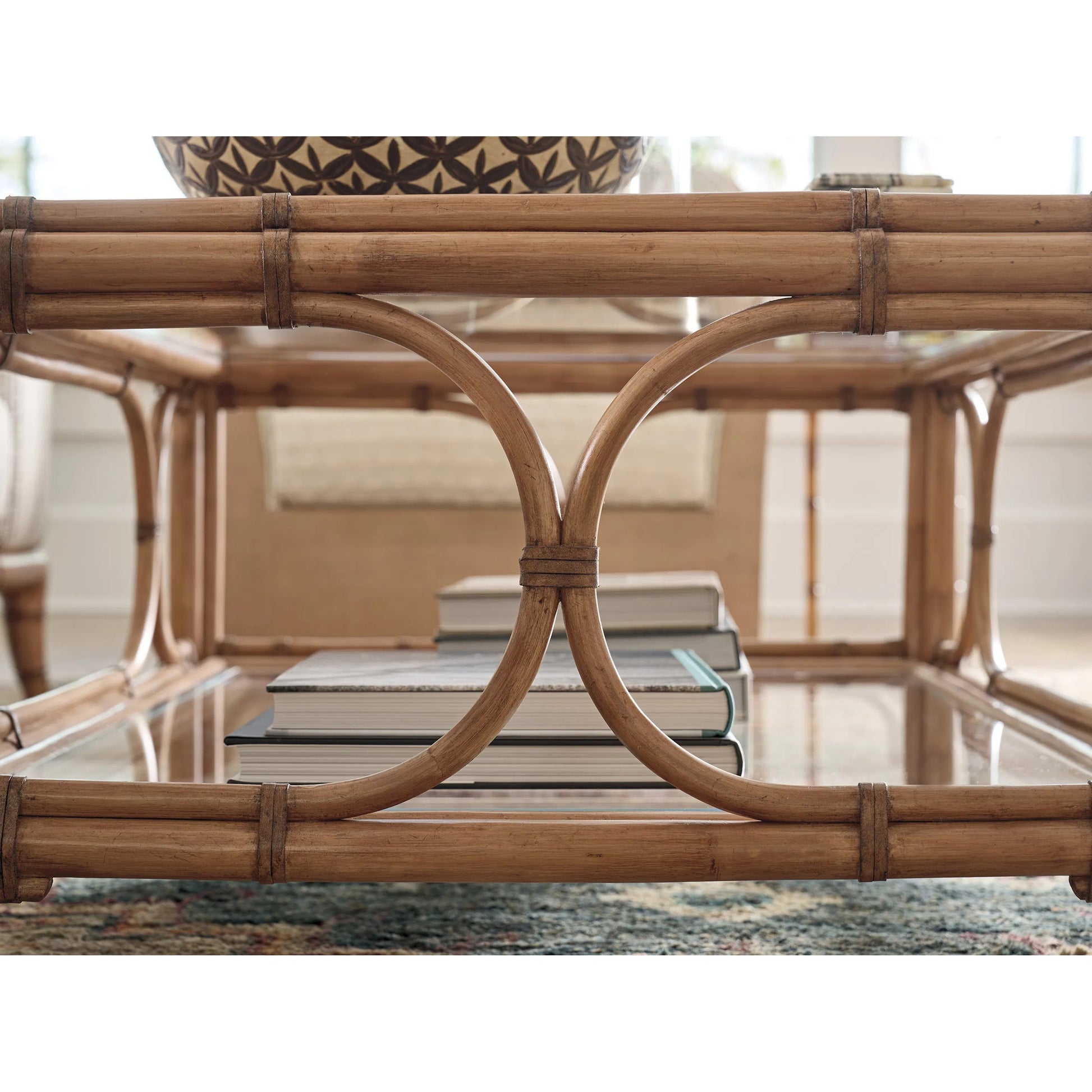 Deering Bay Rectangular Cocktail Table by Tommy Bahama Home in sunwashed. Made from unique in a unique style.