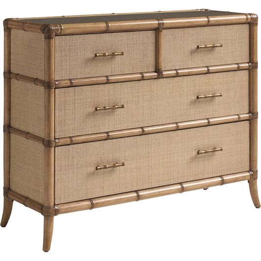 Dolphin Cay Hall Chest by Tommy Bahama Home in sunwashed. Made from unique in a unique style.