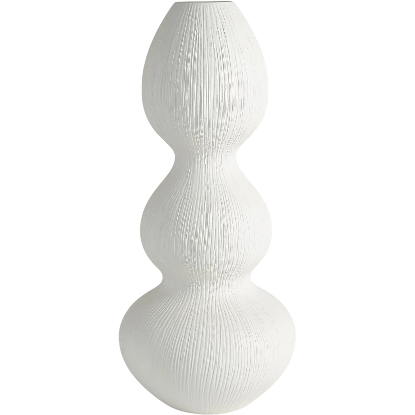 000 SI-2445638 | Primary Silo | Torch Vase by Global Views in matte white. Made from ceramic in a transitional style.