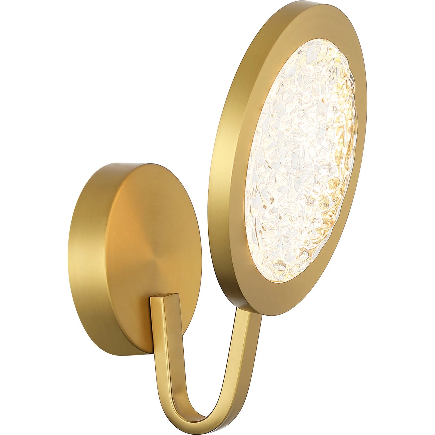 002 SI-2537023 | Additional Silo | Sherlock 1 Light Wall Sconce by Varaluz in gold. Made from steel, acrylic in a unique style.