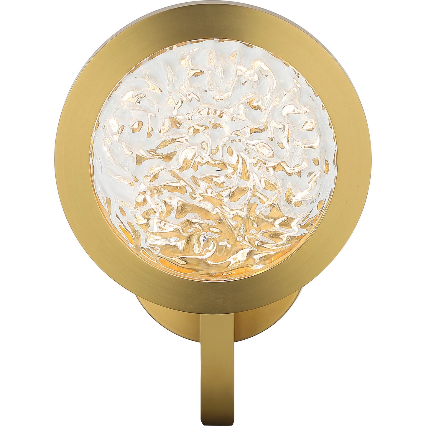 004 SI-2537023 | Additional Silo | Sherlock 1 Light Wall Sconce by Varaluz in gold. Made from steel, acrylic in a unique style.