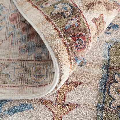 Pearson Traditional Oriental PRS39SUF Rug by Feizy in ivory, green, red. Made from polyester in a unique style.