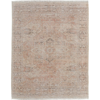 Caldwell Rug - 8798977F by Feizy in orange, tan, ivory. Made from wool, viscose in a unique style.