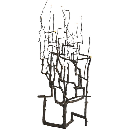 Willow Sculpture by Global Views in bronze. Made from unique in a modern style.