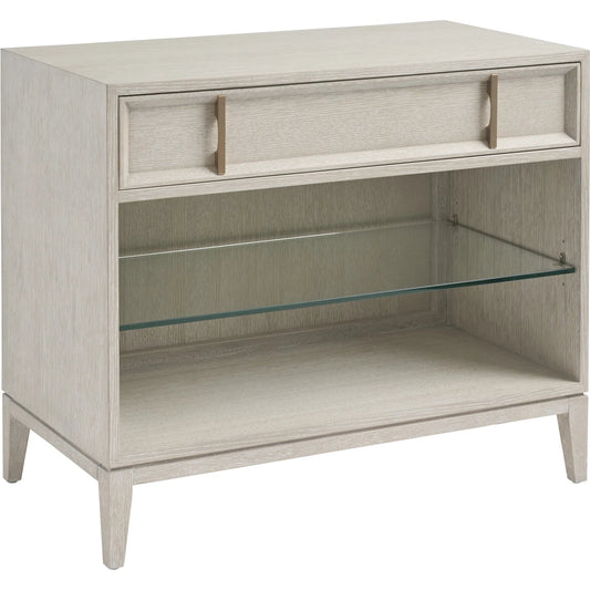 004 SI-2626513 | Primary Silo | Camila Open Nightstand by Tommy Bahama Home. Made from wood in a unique style.