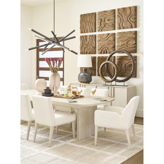 Amador Double Pedestal Dining Table by Tommy Bahama Home. Made from wood in a unique style.