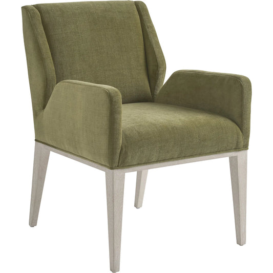 Estrella Upholstered Arm Chair by Tommy Bahama Home. Made from wood in a unique style.