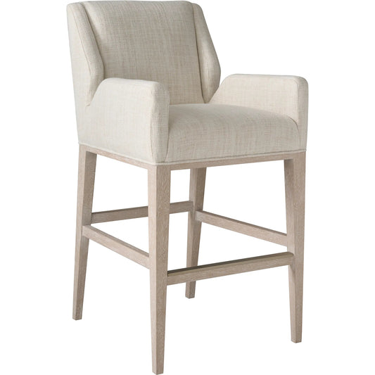 Antonio Upholstered Bar Stool by Tommy Bahama Home. Made from wood in a unique style.