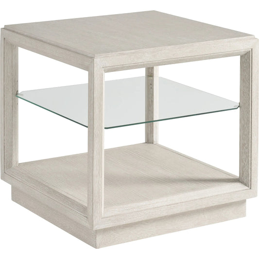 Altura Square End Table by Tommy Bahama Home. Made from wood in a unique style.