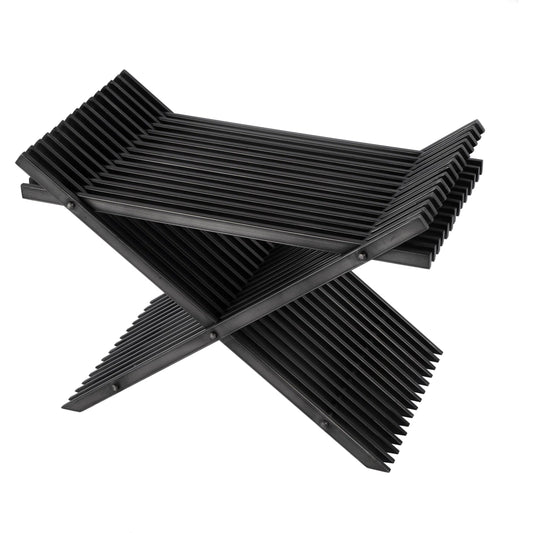 Lucan Stool by Butler Specialty Company in black. Made from iron in a unique style.