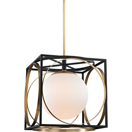 Wadsworth Pendant by Hudson Valley. Made from steel in a modern style.