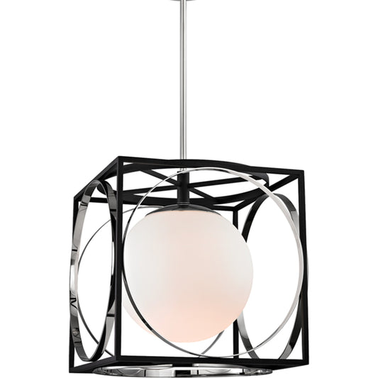 Wadsworth Pendant by Hudson Valley. Made from steel in a modern style.