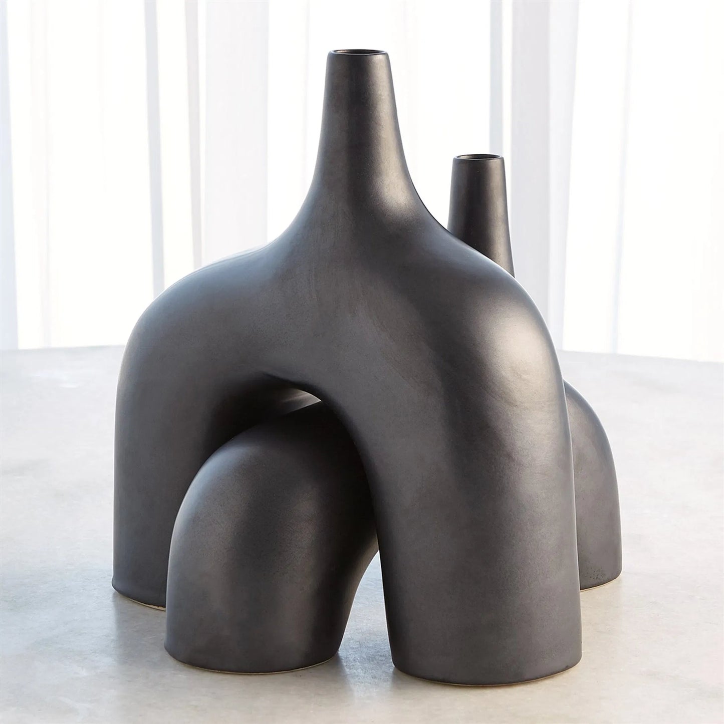 027 SI-2324497,SI-2324498 | Additional Silo | Stretch Vase by Global Views. Made from earthenware in a eclectic & global style.
