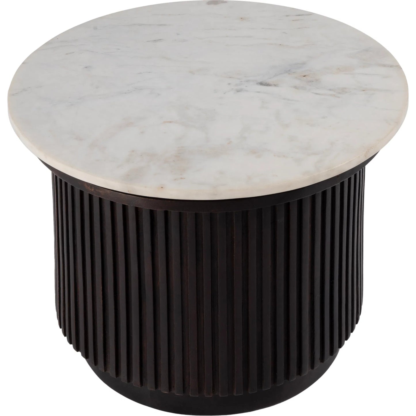 001 SI-2458699 | Primary Silo | Georgia Side Table by Butler Specialty Company in brown. Made from mango wood, marble in a modern style.