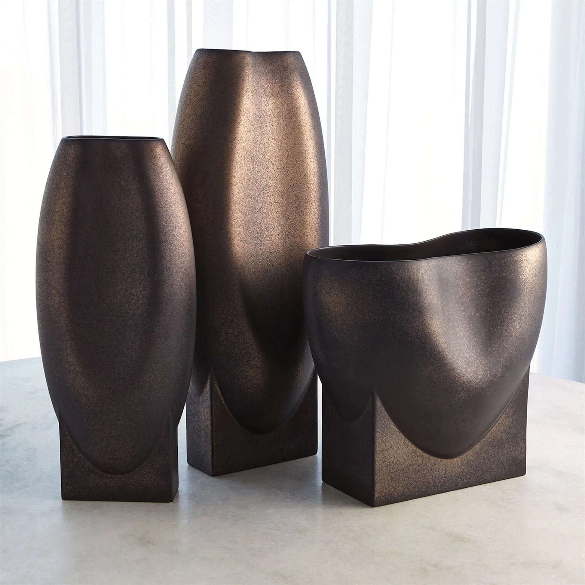 Orpheus Vase by Global Views. Made from unique in a modern style.
