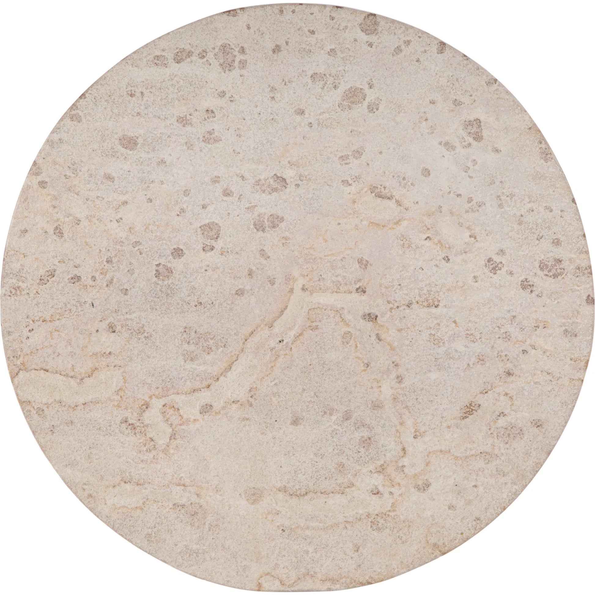 Lucia Pedestal Side Table by Butler Specialty Company in white. Made from marble, iron, mdf in a transitional style.