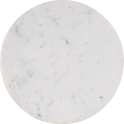 Graham Side Table by Butler Specialty Company in black, white. Made from marble, iron, mdf in a modern style.