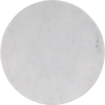 Ada Side Table by Butler Specialty Company in black, white. Made from marble, aluminum, iron in a modern style.