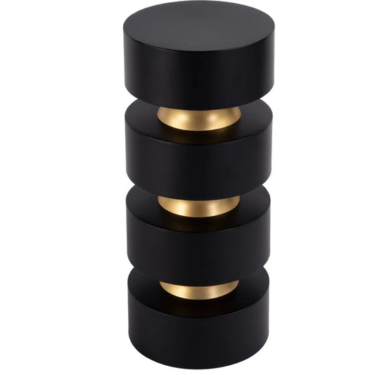 Zola Side Table by Butler Specialty Company in black. Made from iron, mango in a unique style.