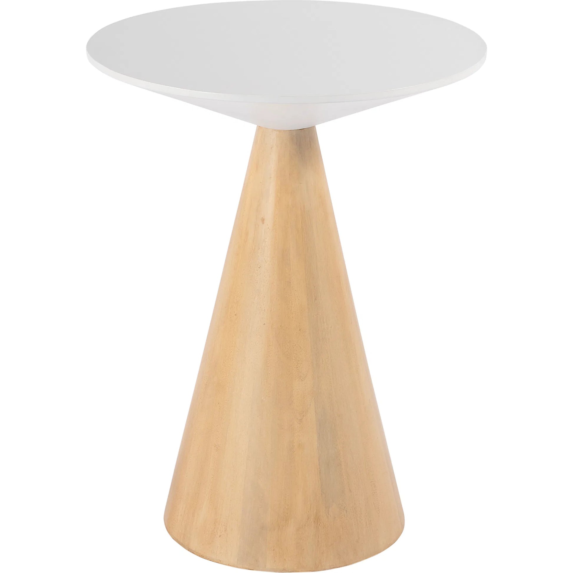 Via Side Table by Butler Specialty Company in natural. Made from mango solids in a transitional style.