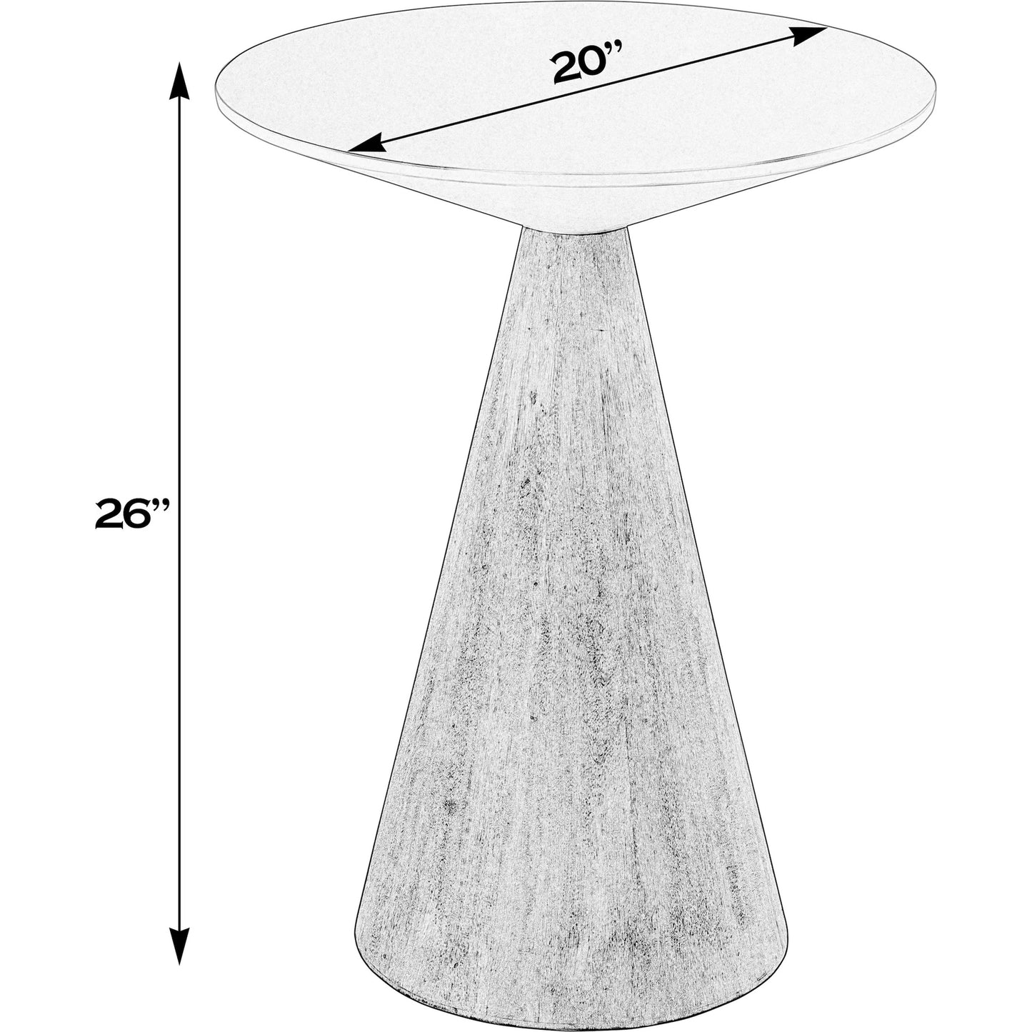 002 SI-2334045 | Additional Silo | Via Side Table by Butler Specialty Company in natural. Made from mango solids in a transitional style.