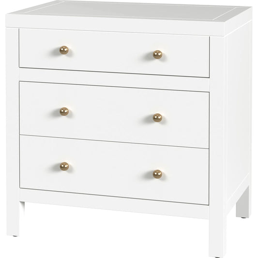 Nora 3-Drawer Nightstand by Butler Specialty Company. Made from acacia wood, acacia veneer, mdf, pine wood in a unique style.