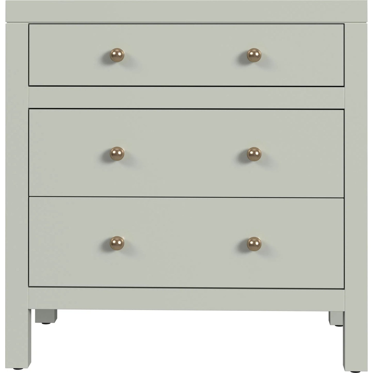 006 SI-2458724 | Additional Silo | Nora 3-Drawer Nightstand by Butler Specialty Company. Made from acacia wood, acacia veneer, mdf, pine wood in a transitional style.