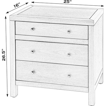 Nora 3 Drawer Nightstand by Butler Specialty Company. Made from unique in a unique style.