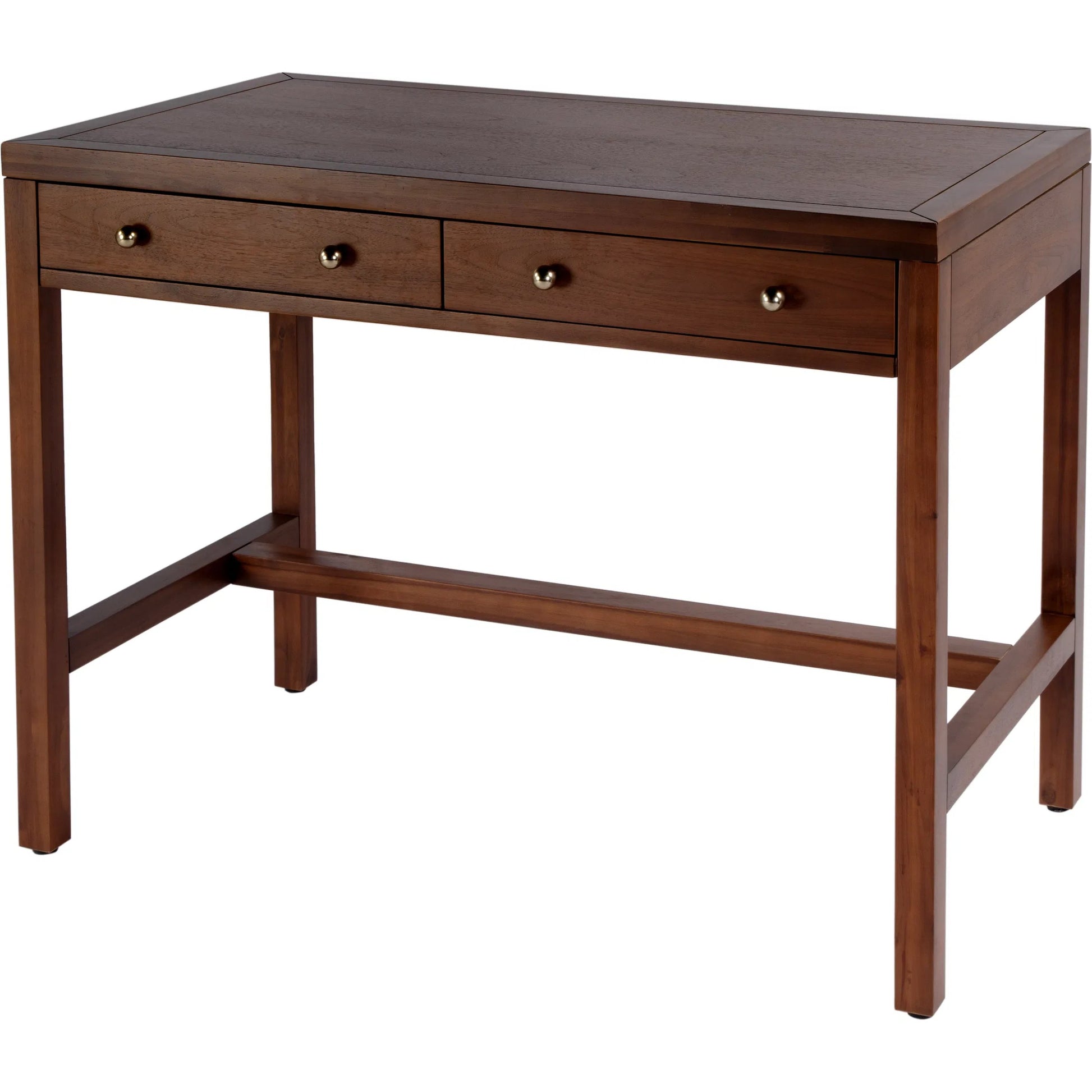 Nora 2 Drawer Writing Desk by Butler Specialty Company. Made from acacia wood, acacia veneer, mdf in a unique style.