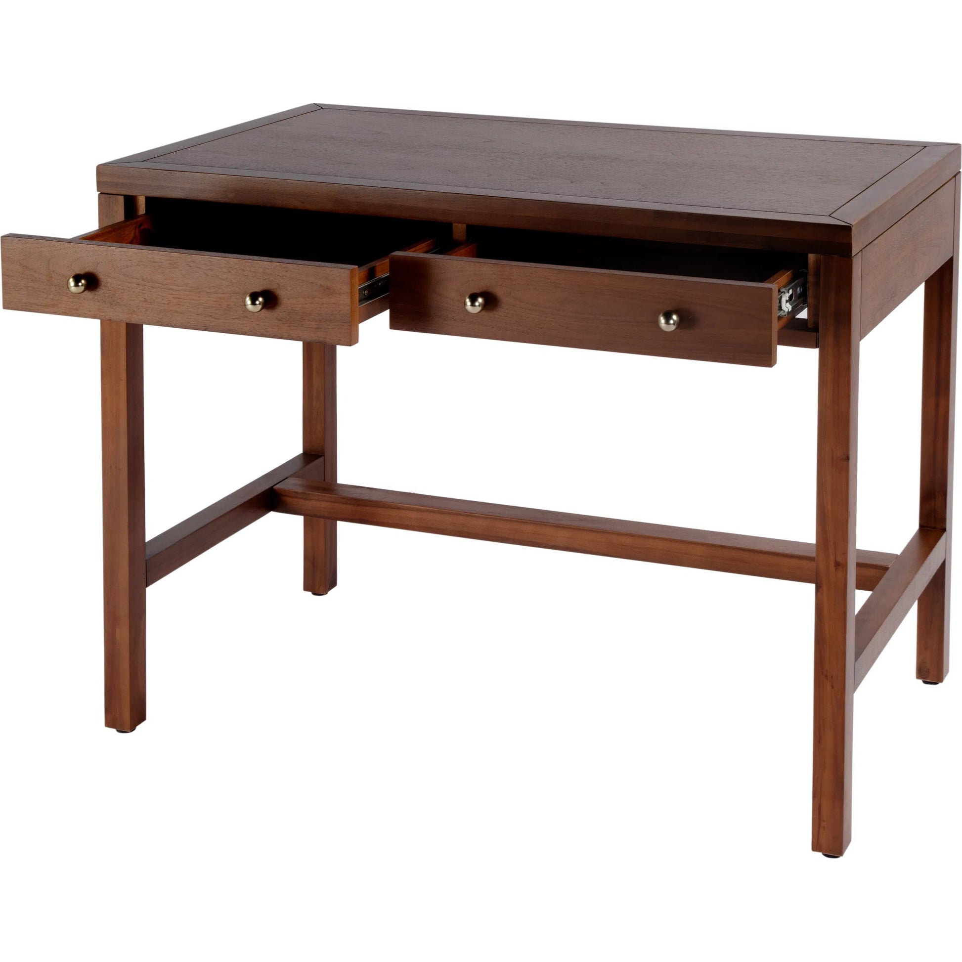 Nora 2 Drawer Writing Desk by Butler Specialty Company. Made from acacia wood, acacia veneer, mdf in a unique style.