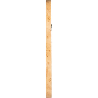 Cora Wall Mirror by Butler Specialty Company in light burl. Made from mixed wood, mdf, mirrored glass, mappa burl veneer in a modern style.