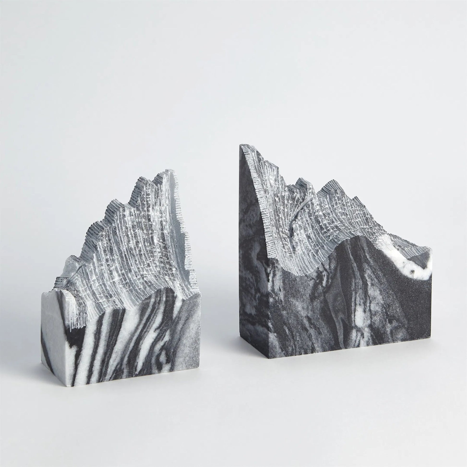 Pair Mountain Summit Bookends by Global Views. Made from unique in a modern style.
