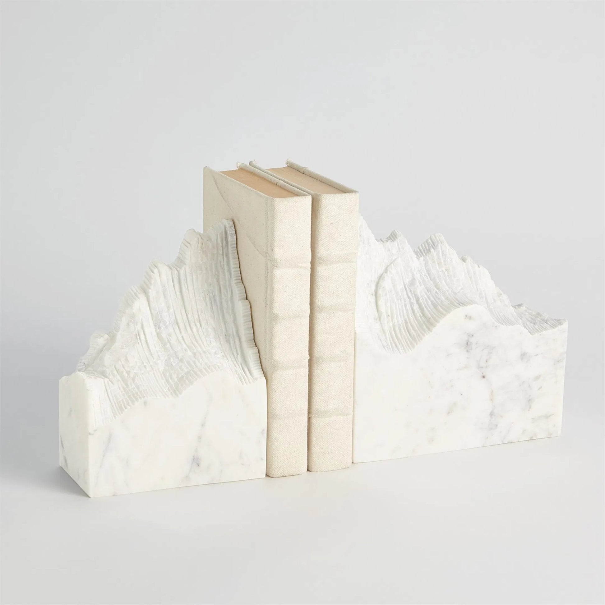 Pair Mountain Summit Bookends by Global Views. Made from unique in a modern style.