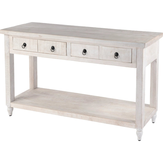 Dorothy 2 Drawer Console Table by Butler Specialty Company in gray. Made from mango, iron in a unique style.