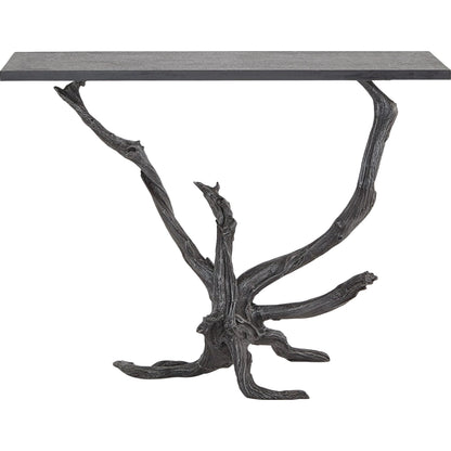 Monterey Console by Global Views in natural and marble. Made from unique in a modern style.