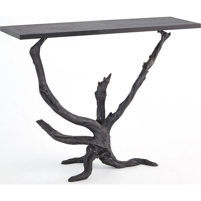 Monterey Console by Global Views in natural and marble. Made from unique in a modern style.