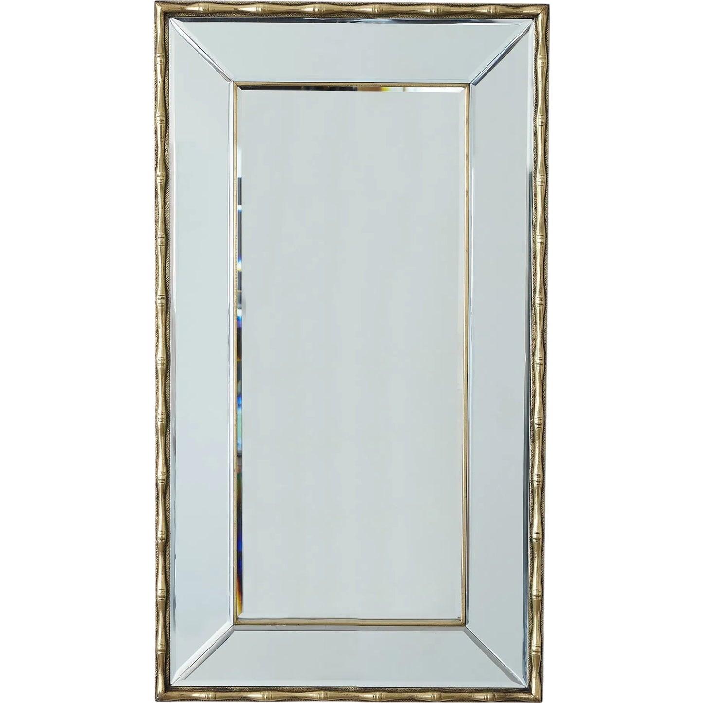 002 SI-2446018 | Primary Silo | Bamboo Mirror by Global Views. Made from mango, mdf in a rustic style.