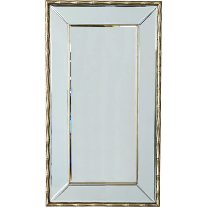 Bamboo Mirror by Global Views. Made from mango, mdf in a rustic style.