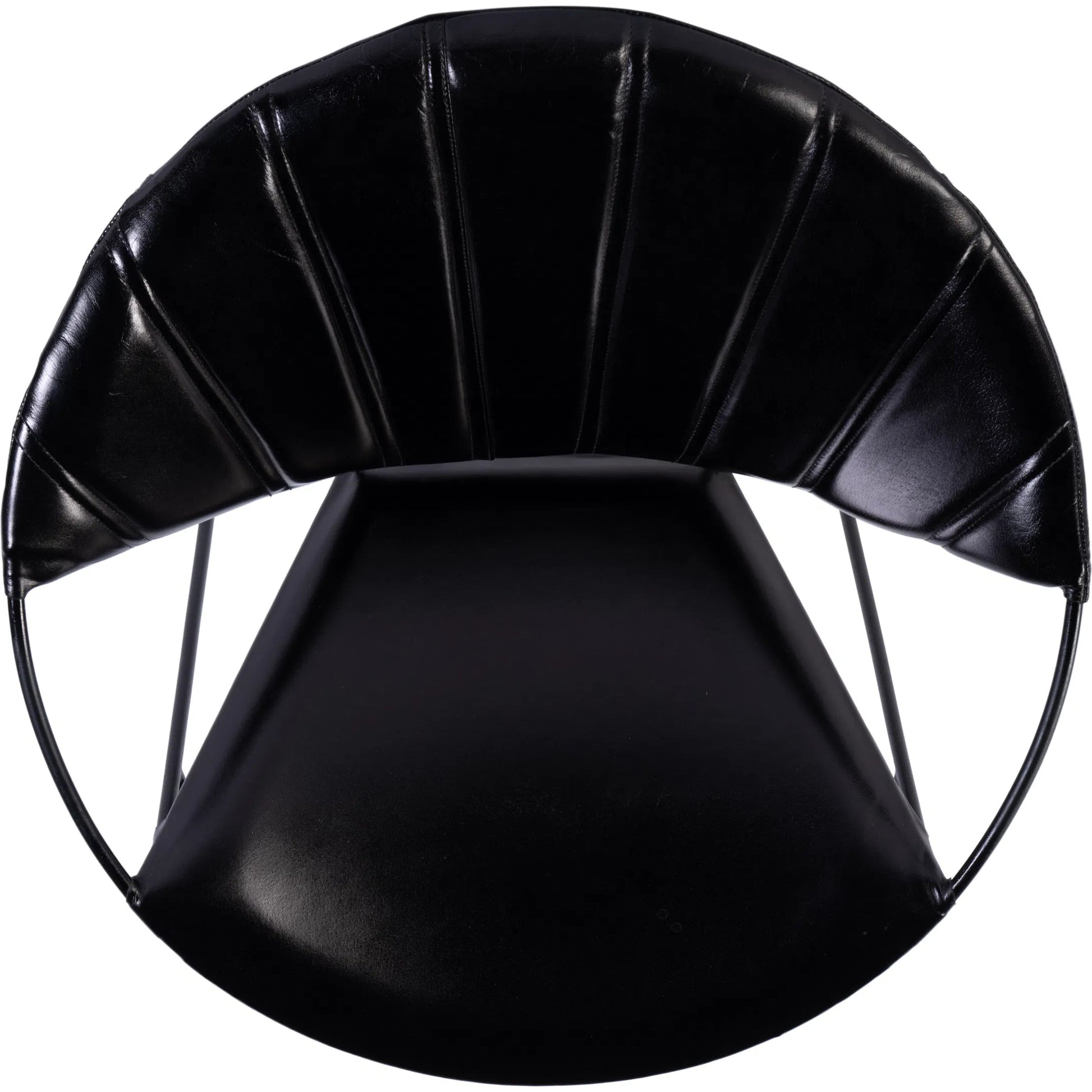 Harlan Accent Chair by Butler Specialty Company. Made from iron, leather in a modern style.