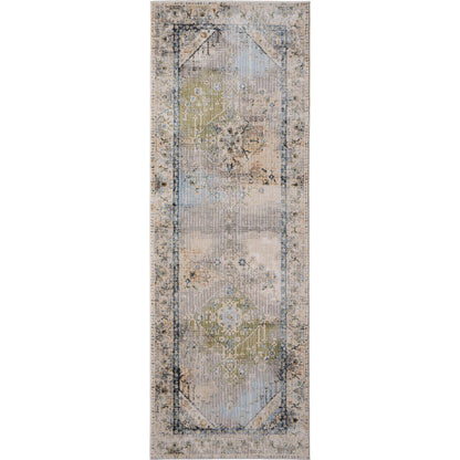 Melrose Transitional Rug - MEL39NZF by Feizy. Made from polypropylene, polyester, viscose in a unique style.