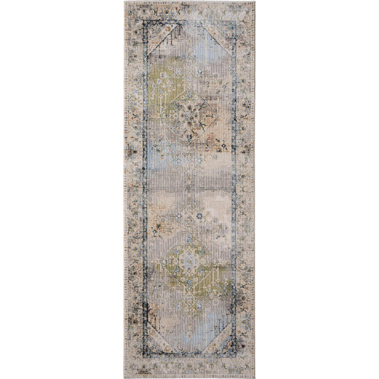 Melrose Transitional Rug - MEL39NZF by Feizy. Made from polypropylene, polyester, viscose in a unique style.