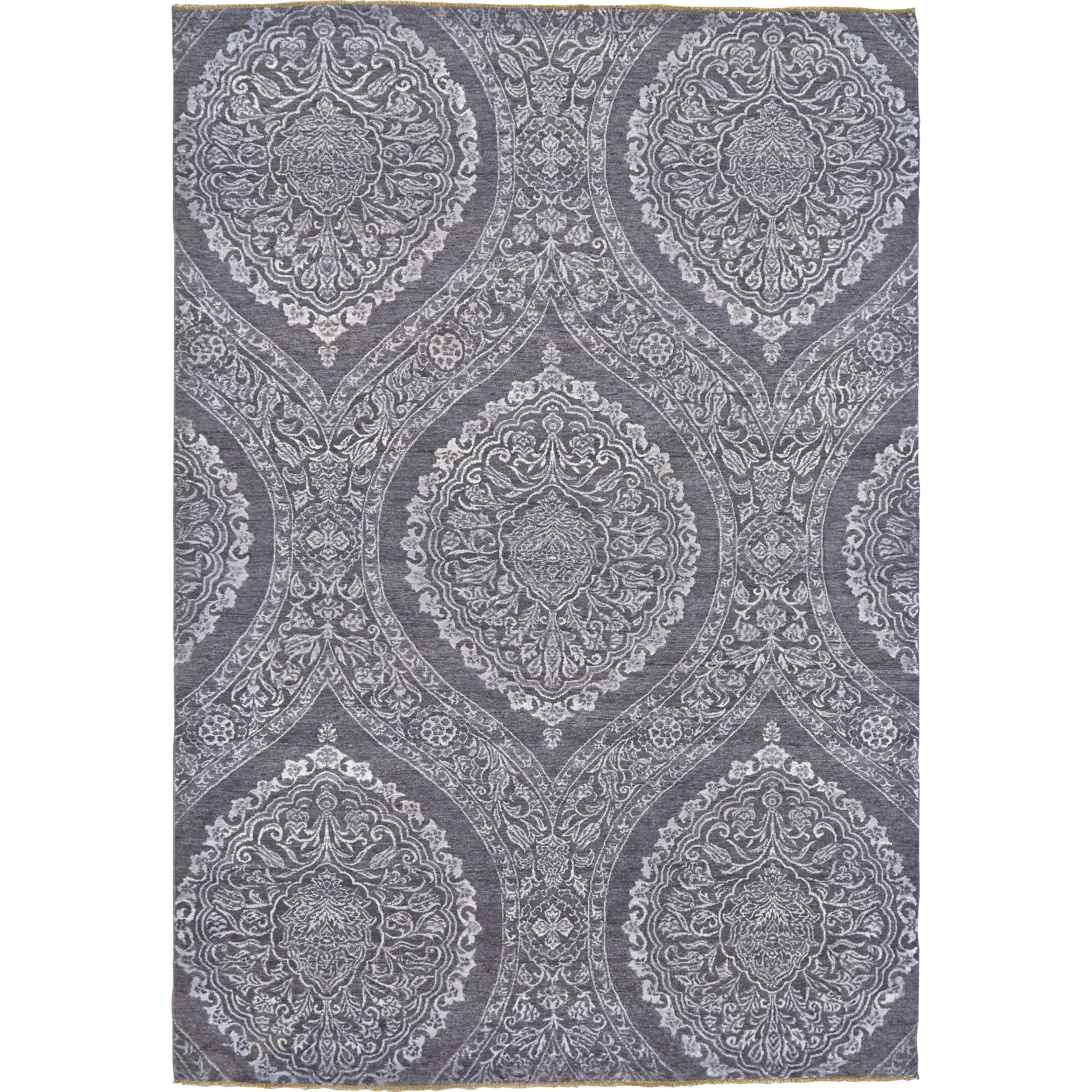 Alford Eyelash Wool Rug - 7075F by Feizy. Made from wool, viscose in a unique style.
