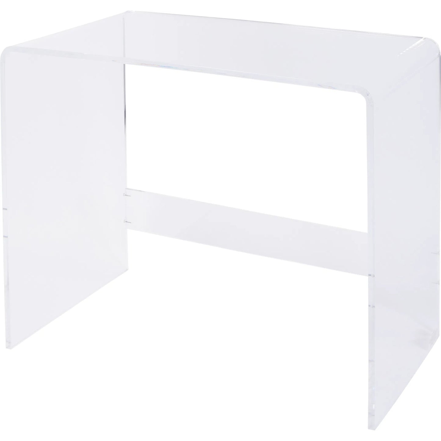 000 SI-2448210 | Primary Silo | Solara Desk by Butler Specialty Company in clear acrylic. Made from acrylic in a transitional style.
