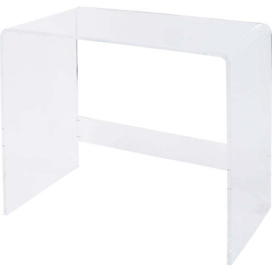 Solara Desk by Butler Specialty Company in clear acrylic. Made from acrylic in a unique style.