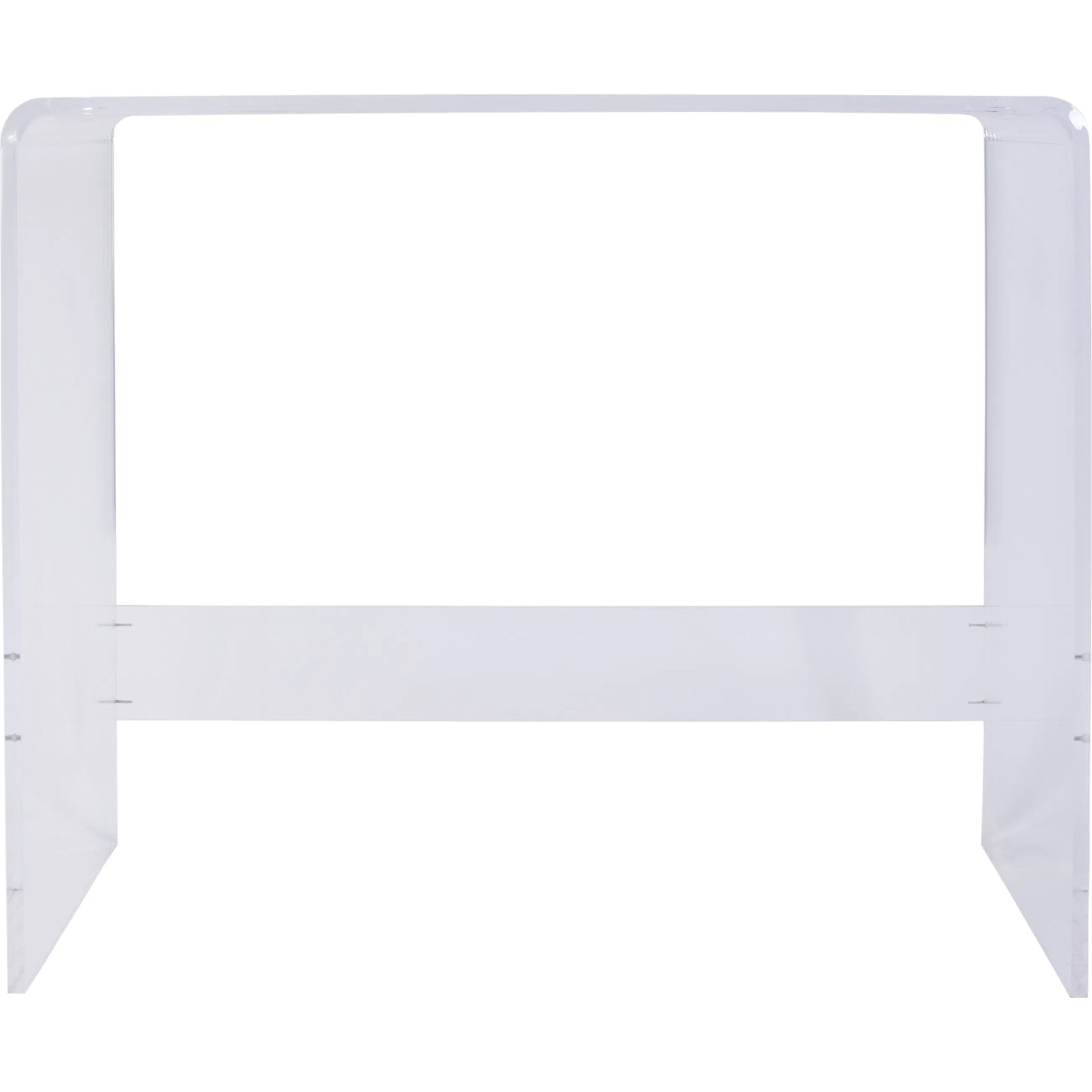 Solara Desk by Butler Specialty Company in clear acrylic. Made from acrylic in a transitional style.