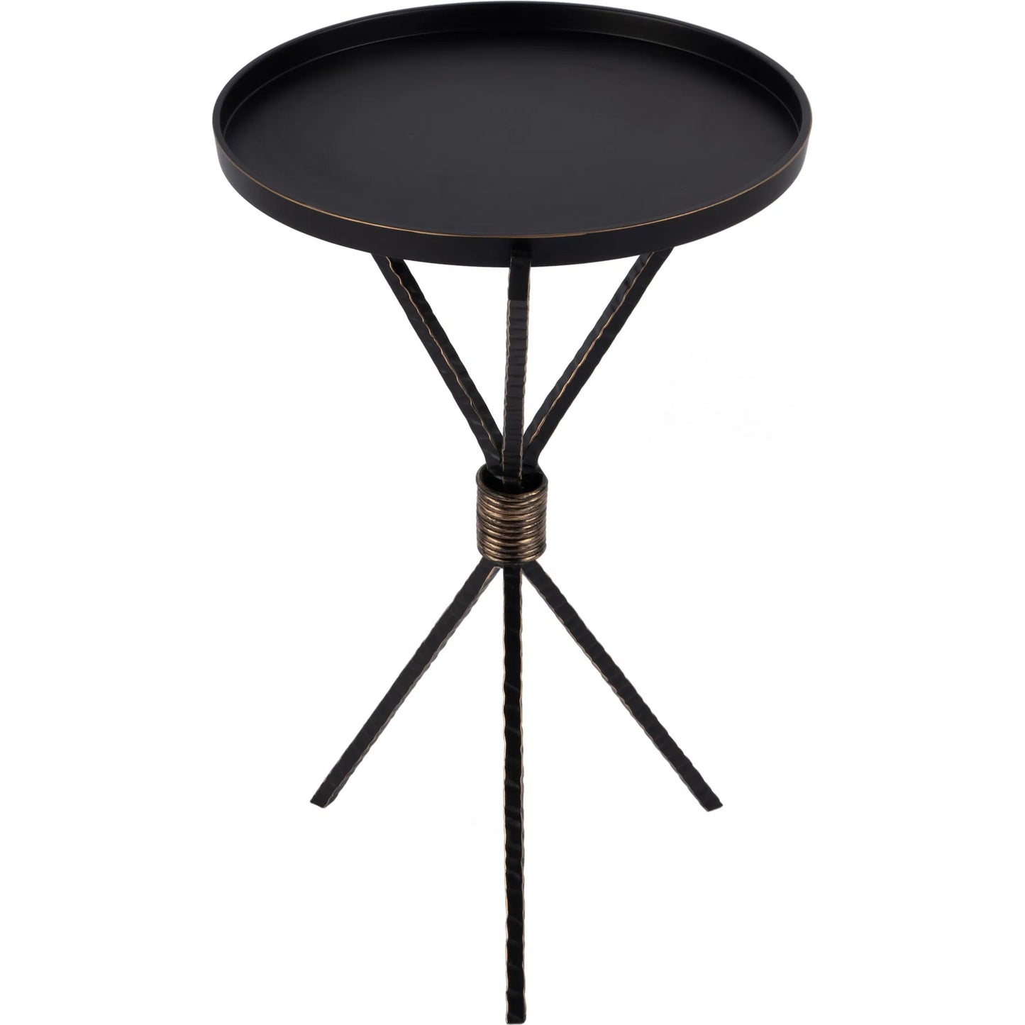 003 SI-2333967 | Additional Silo | Lucca Side Table by Butler Specialty Company in black. Made from iron, aluminum in a modern style.