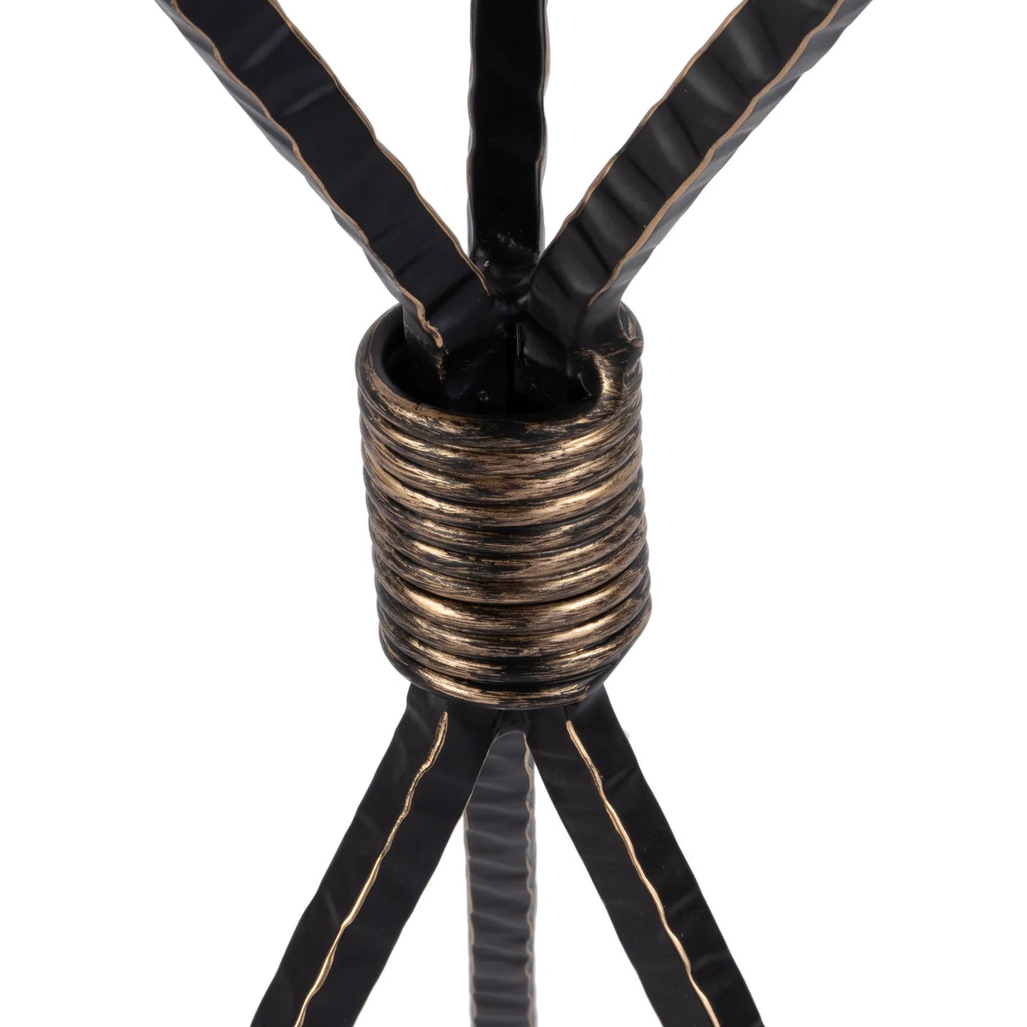 005 SI-2333967 | Closeup | Lucca Side Table by Butler Specialty Company in black. Made from iron, aluminum in a modern style.